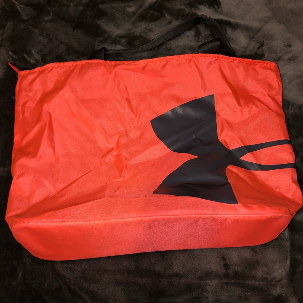 Neon Orange Tote Bag